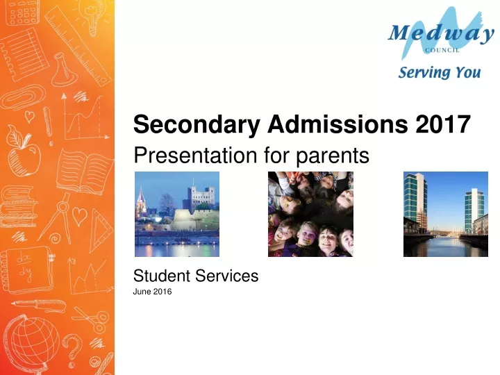 secondary admissions 2017 presentation
