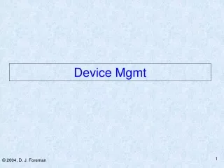 Device Mgmt