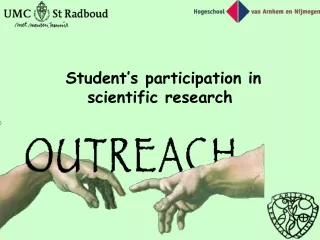 Student’s participation in scientific research