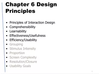 Chapter 6 Design Principles