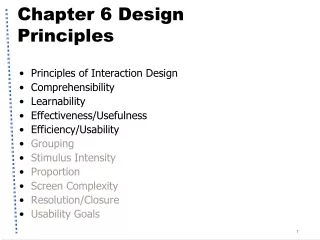 chapter 6 design principles