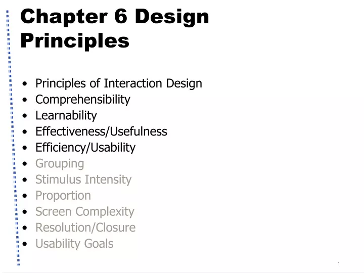 chapter 6 design principles