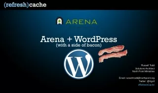 Arena + WordPress