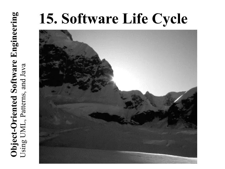 15 software life cycle