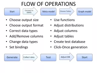 FLOW OF OPERATIONS
