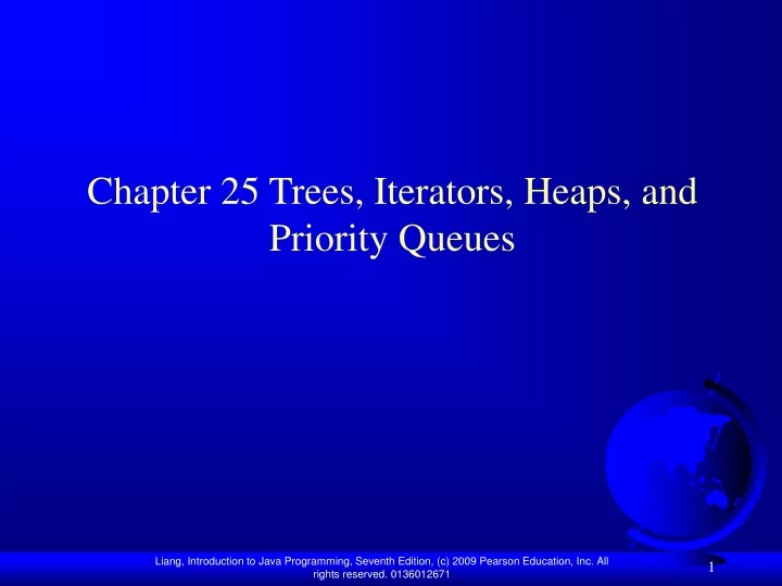 chapter 25 trees iterators heaps and priority queues