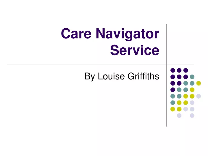 care navigator service