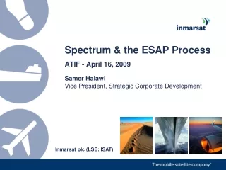 Spectrum &amp; the ESAP Process