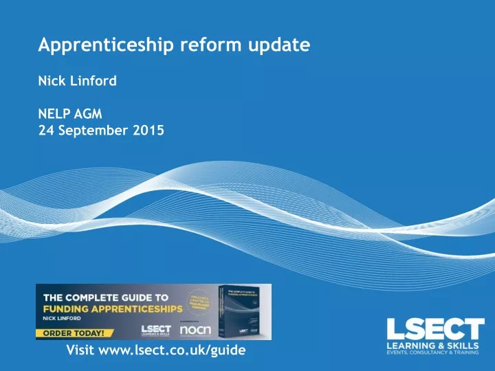 apprenticeship reform update nick linford nelp