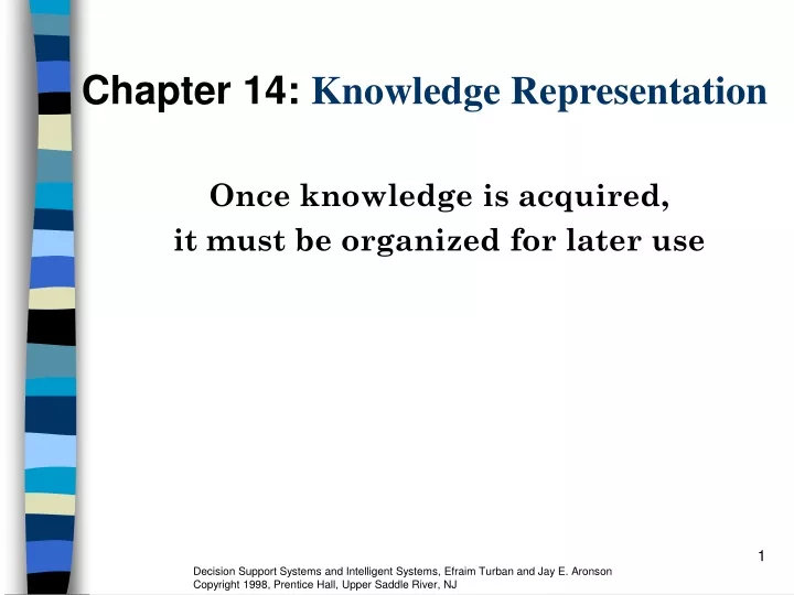 chapter 14 knowledge representation