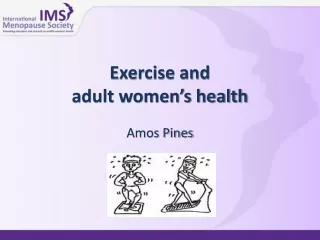 Exercise and  adult women’s health