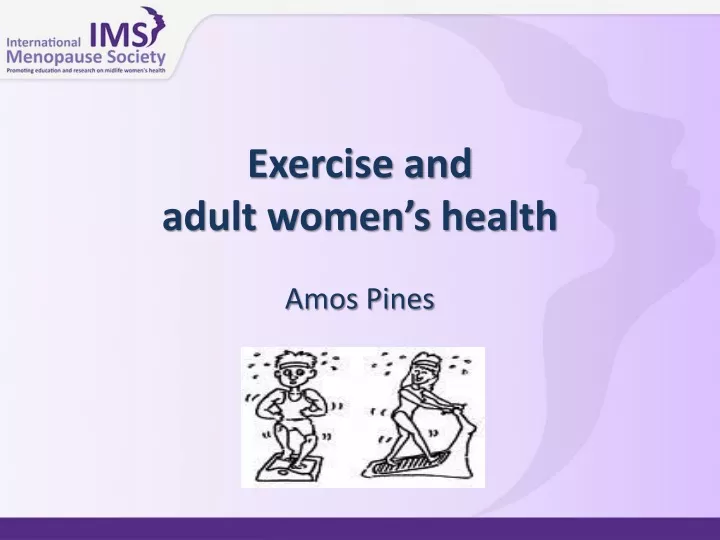 exercise and adult women s health