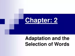 Chapter: 2