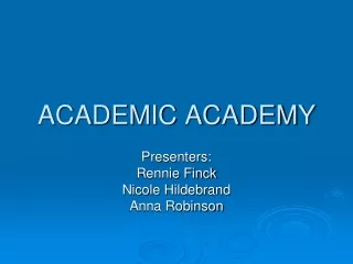 academic academy