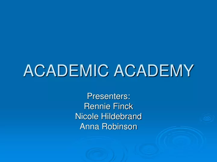 academic academy
