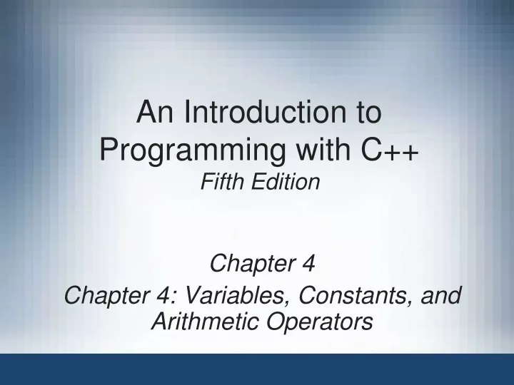 an introduction to programming with c fifth edition