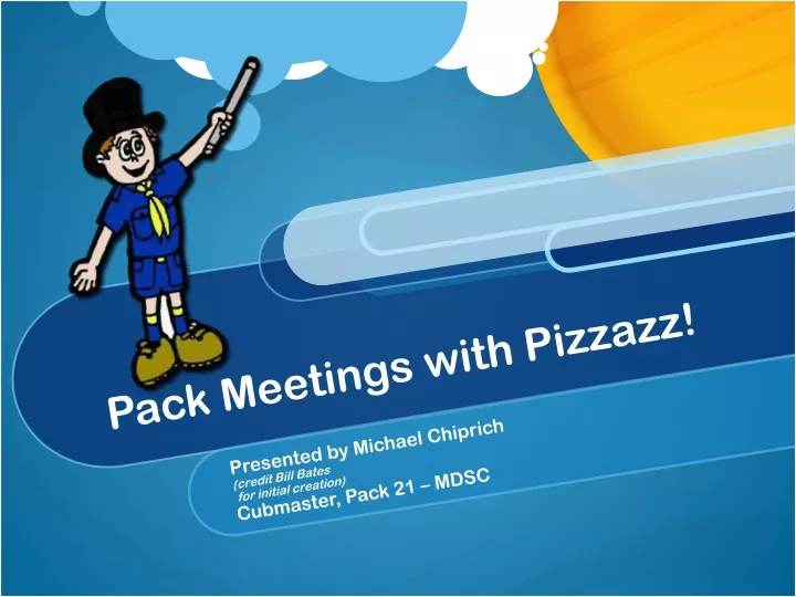 pack meetings with pizzazz