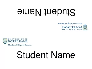 Student Name