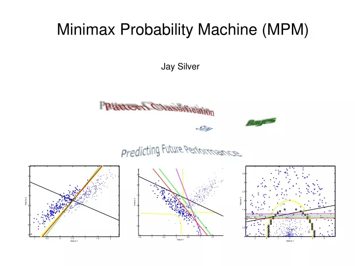 minimax probability machine mpm