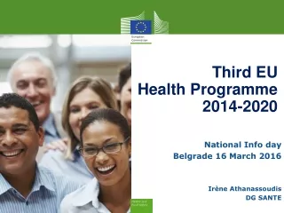 Third  EU  Health  Programme 2014-2020