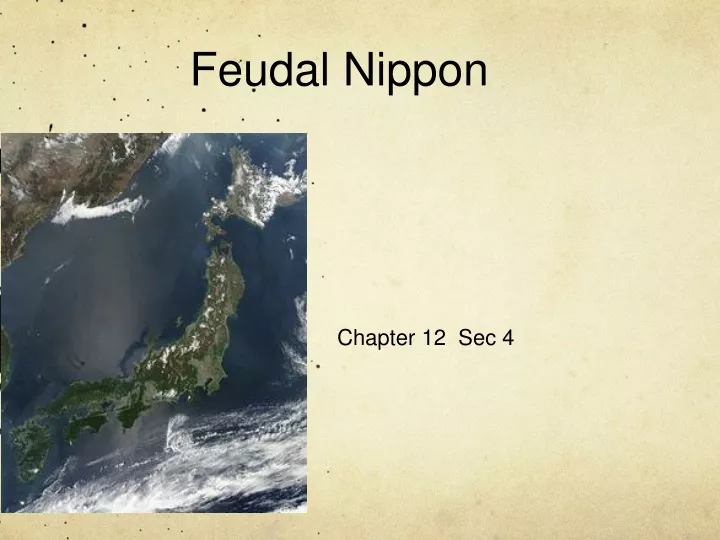 feudal nippon