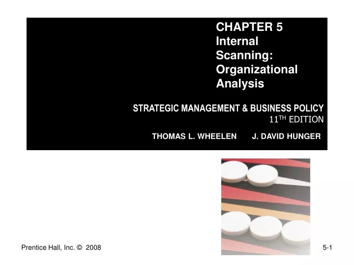 chapter 5 internal scanning organizational