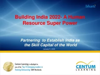 Building India 2022- A Human Resource Super Power Partnering  to Establish India as