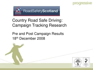 Country Road Safe Driving:  Campaign Tracking Research
