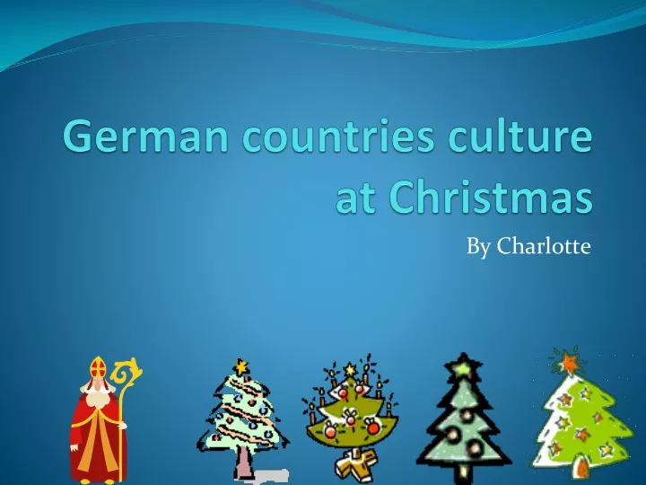 german countries culture at christmas