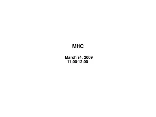 MHC