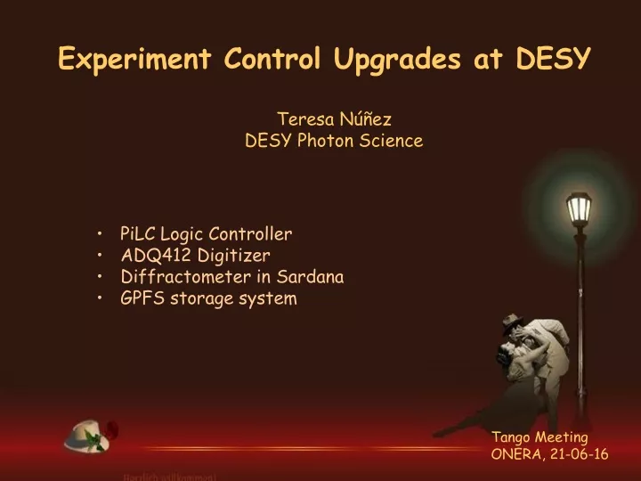 experiment control upgrades at desy