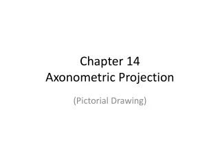 Chapter 14  Axonometric Projection