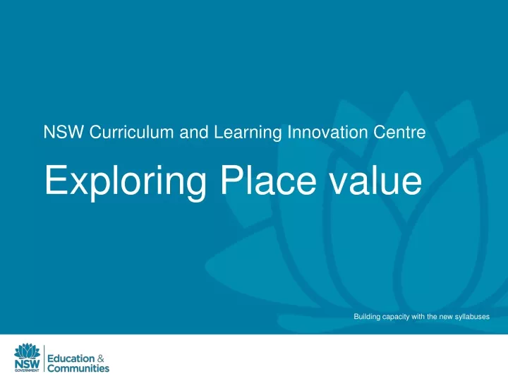 nsw curriculum and learning innovation centre