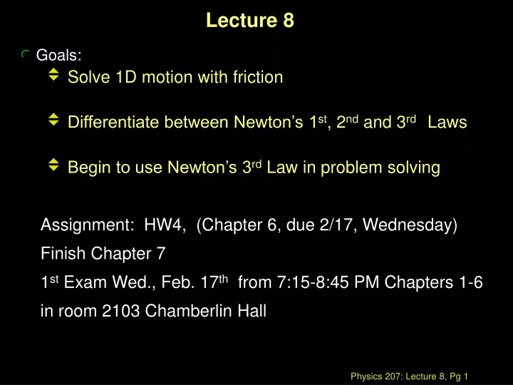 lecture 8