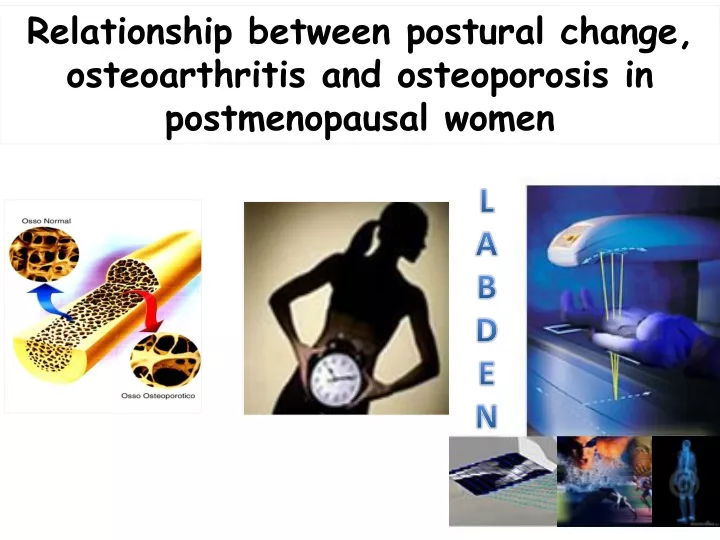 relationship between postural change