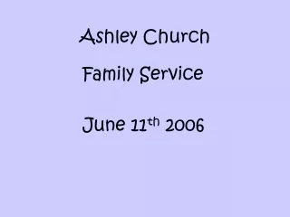 Ashley Church