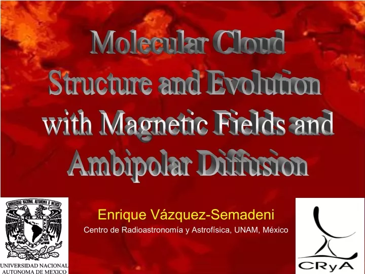 molecular cloud structure and evolution with