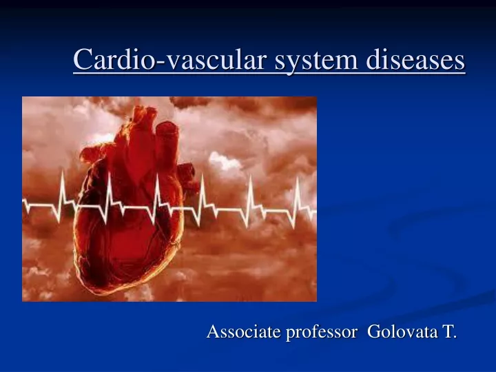 cardio vascular system diseases