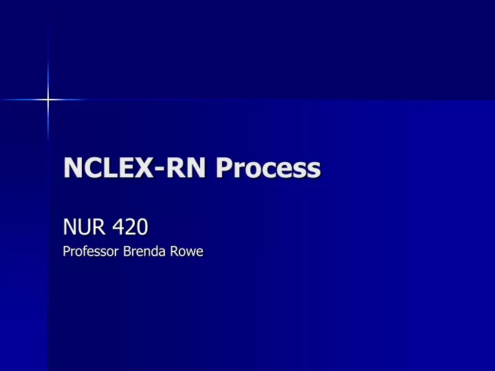nclex rn process
