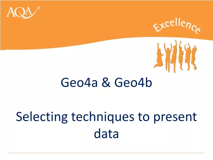 geo4a geo4b selecting techniques to present data