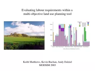 Evaluating labour requirements within a  multi-objective land use planning tool