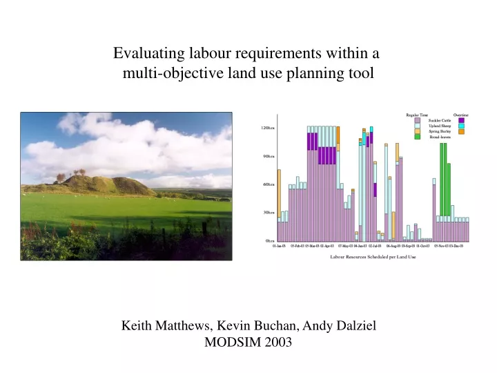 evaluating labour requirements within a multi