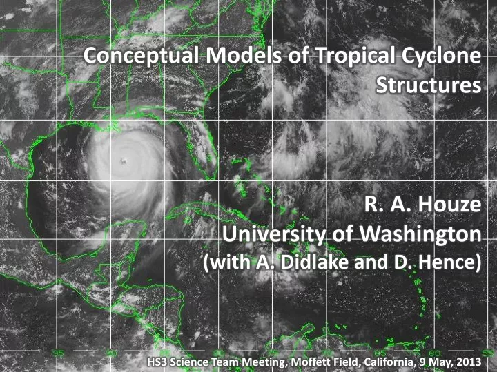 conceptual models of tropical cyclone structures