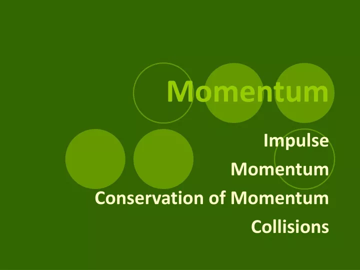 momentum