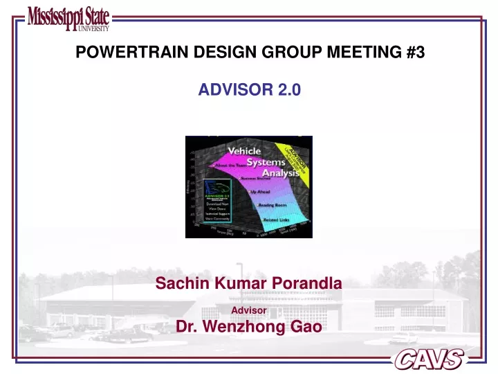powertrain design group meeting 3