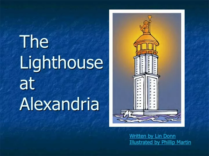 the lighthouse at alexandria