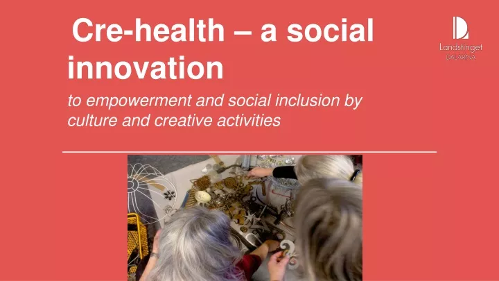 cre health a social innovation to empowerment