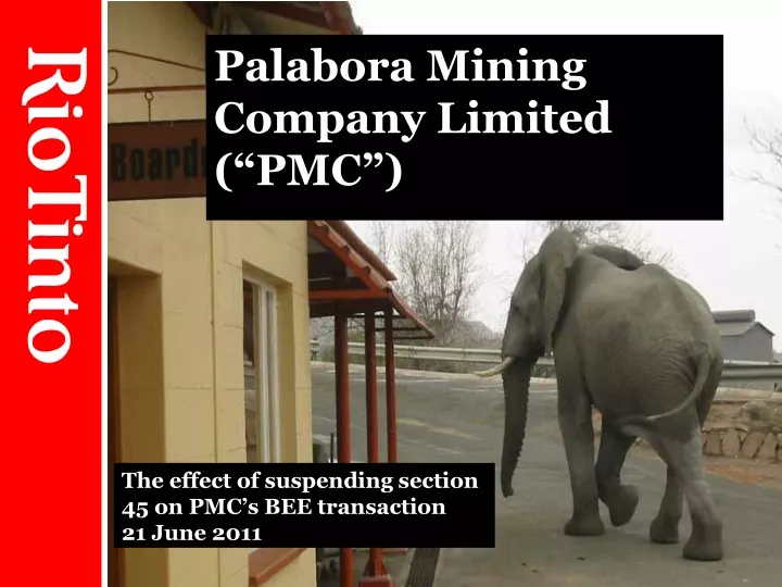 palabora mining company limited pmc