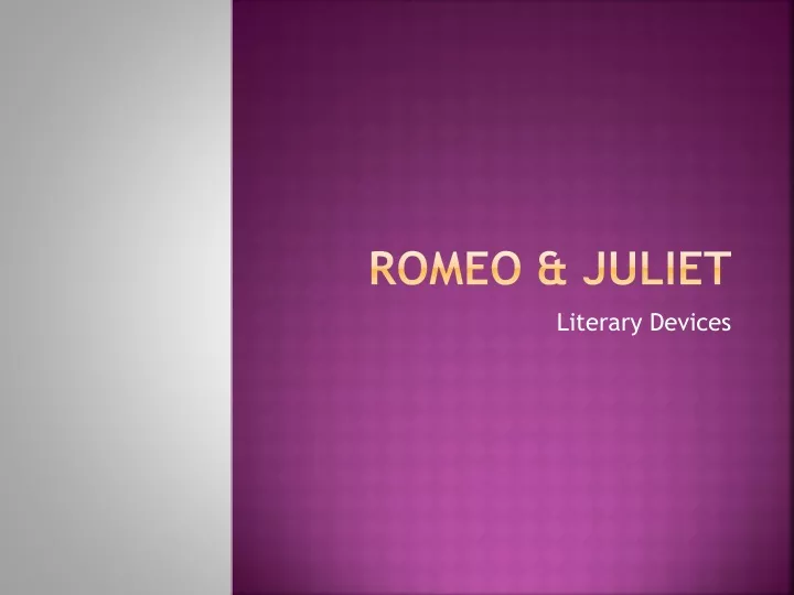 romeo juliet