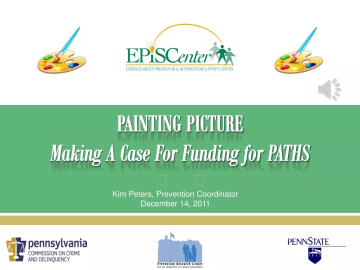 painting picture making a case for funding for paths